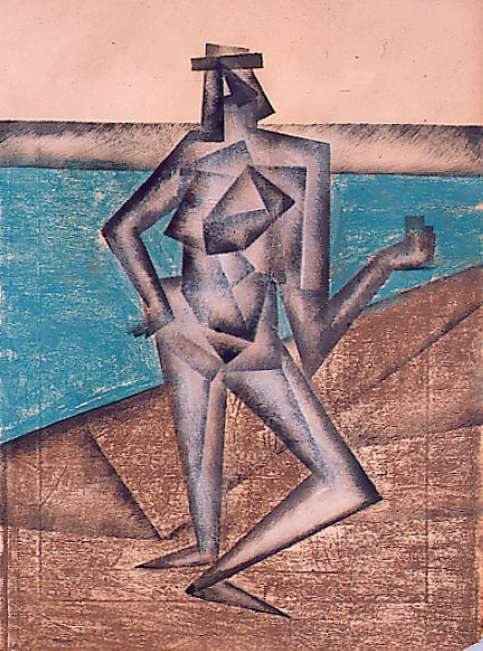 Am Meer von Kazimir Sewerinowitsch Malewitsch, 1920.