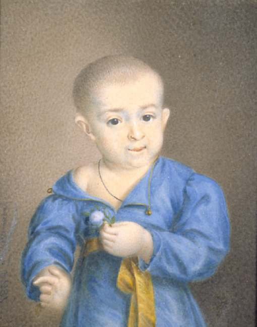 The Child by Lev Dmitrievich Kryukov, 1829.