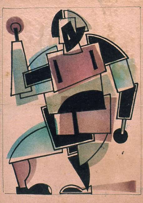 Hausfrau von Vladimir Yevgrafovich Tatlin, 1920.