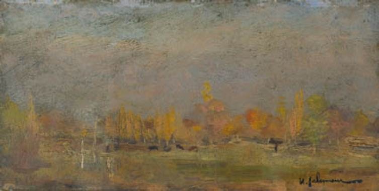 Autumn by Julius Sergius von Klever / Yuly Yulyevich Klever.