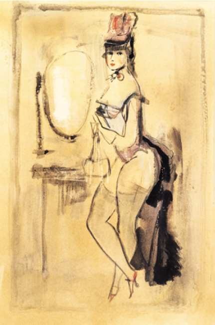 Letzte Handgriffe / Letzte Korrekturen von Konstantin Iwanowitsch Rudakow, 1925.