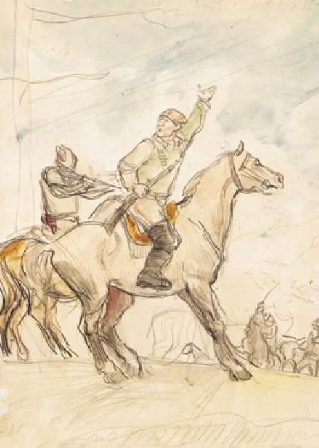 Rote Armee von Konstantin Iwanowitsch Rudakow.