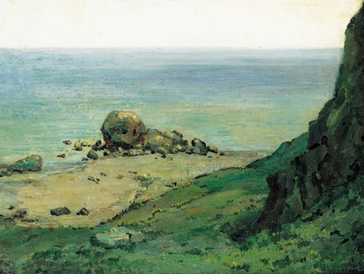 Schwarzes Meer von Stepan Ivanovich Slobodyanyuk-Podolianyn, 1920.