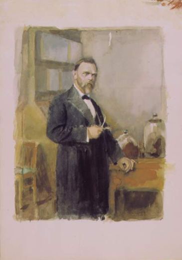 Researcher by Grigory Izrailevich Tseitlin / Grigori Tseitlin, 1960.
