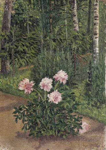 Garden with Birches by Nikolai Nikanorovich Dubovskoy, 1903.