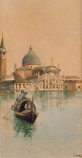 Gondolier by Nicola Dusi Gobbetti.