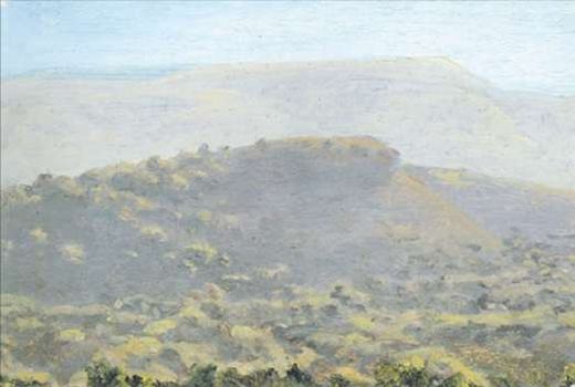 Sky and Hills by Nikolai Nikanorovich Dubovskoy, 1899.