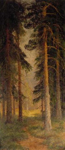Clearing in the Forest by Ivan Ivanovich Shishkin, 1898.