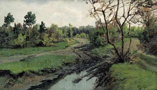 Paths by Nikolai Alexandrovich Sergeev / Sergeyev, 1886.