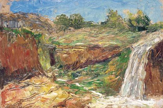 Clay Quarry by Alexander Vasilyevich Skalon, 1915.